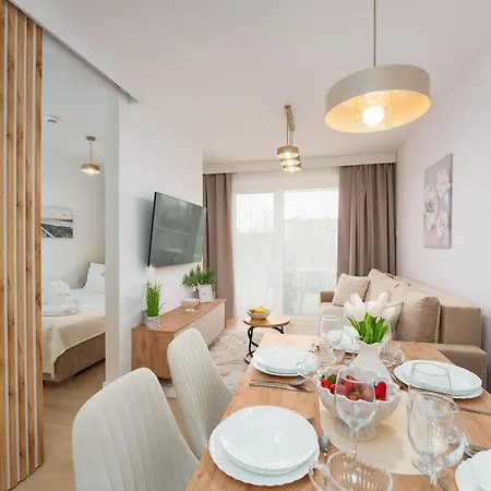 Polanki Aqua 3-pokojowy Baseny, Wellness I Blisko Morza Apartamento *
